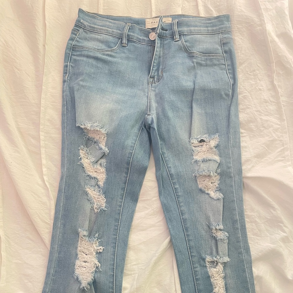 PacSun Distressed Skinny Jeans